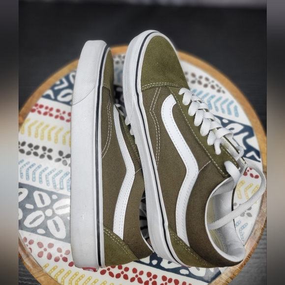Vans Old Skool Suede/Canvas Low Top Skate Shoes-Theory Atmosphere Women 8 - Picture 8 of 11